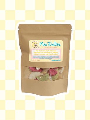 Mix frutas liofilizadas 16 grs