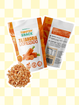 Zanahoria Liofilizada 30 grs