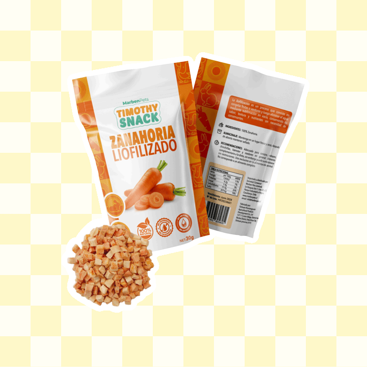 Zanahoria Liofilizada 30 grs 1