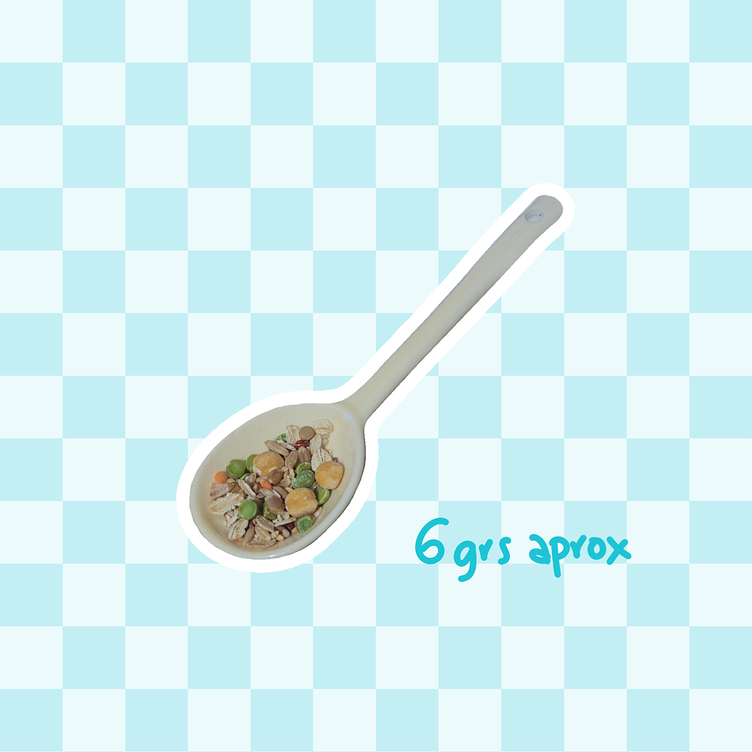 Cucharita para mix de semillas 2