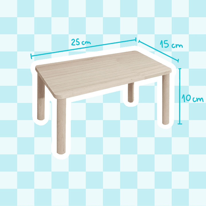 Plataforma de madera armable 3