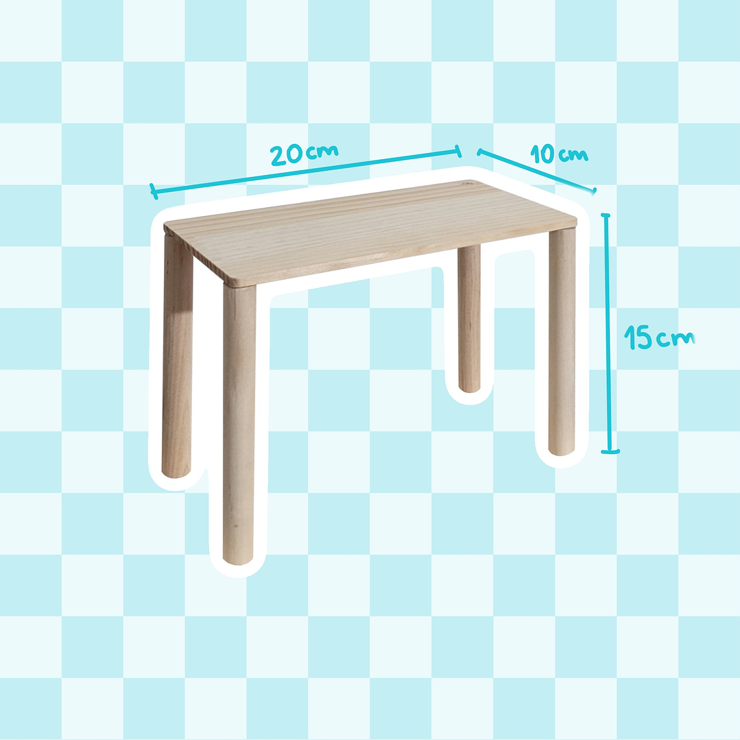 Plataforma de madera armable 2