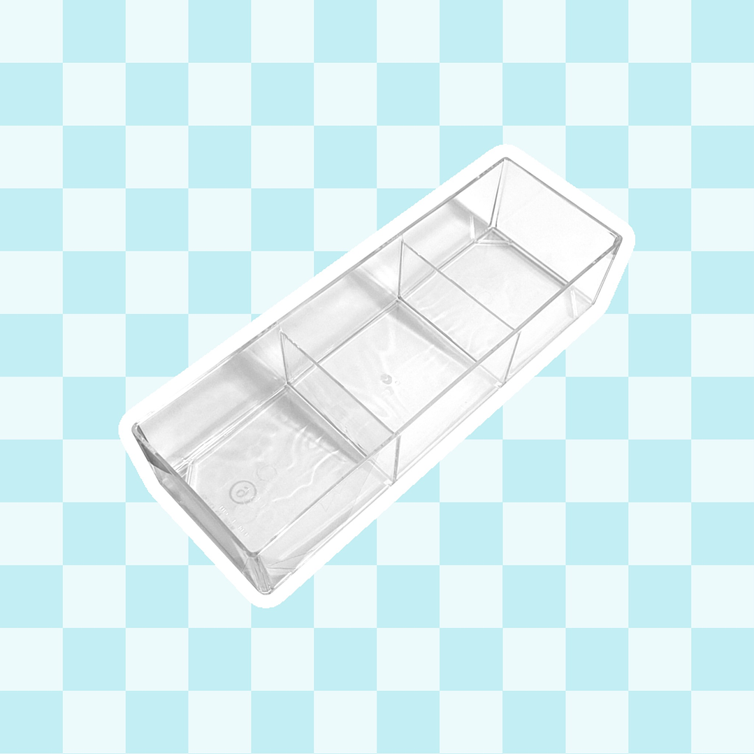 Recipiente acrílico múltiple texturas 2