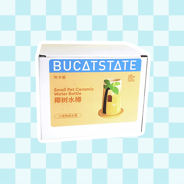 Portabebedero cerámico palmera 3