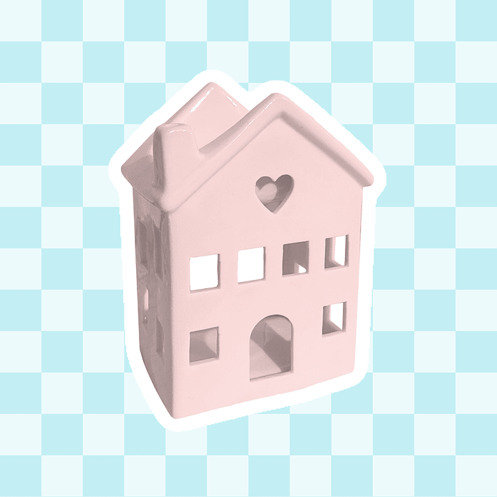 Refugio cerámica forma de casa 3