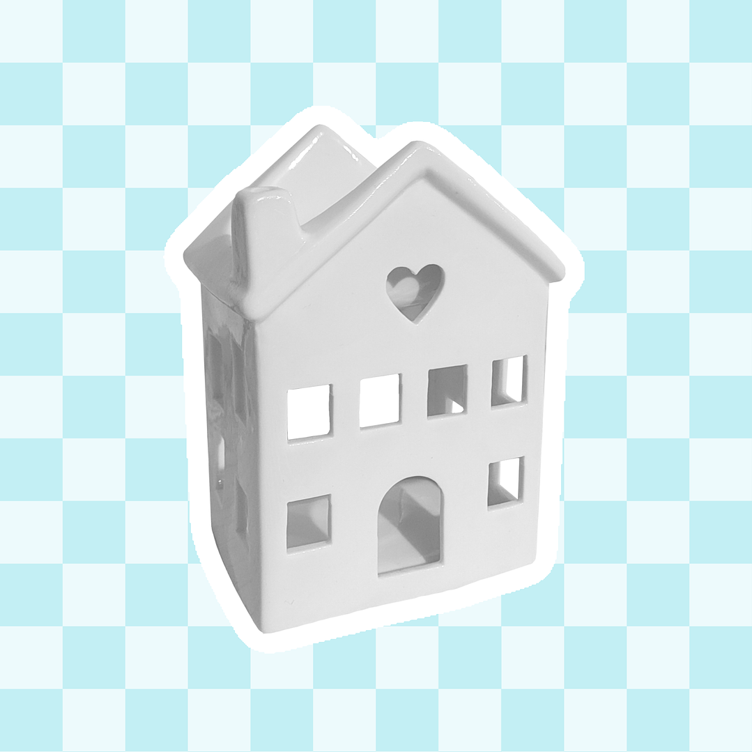 Refugio cerámica forma de casa 1