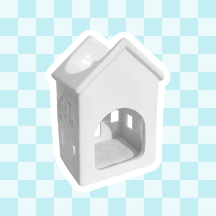 Refugio cerámica forma de casa 2