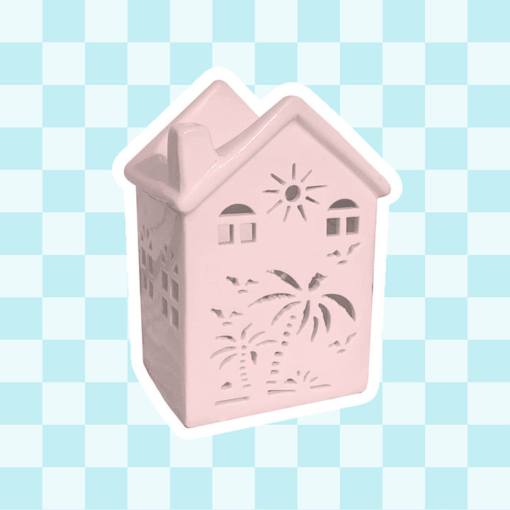 Refugio cerámica forma de casa 7