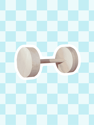 Mancuerna de juguete