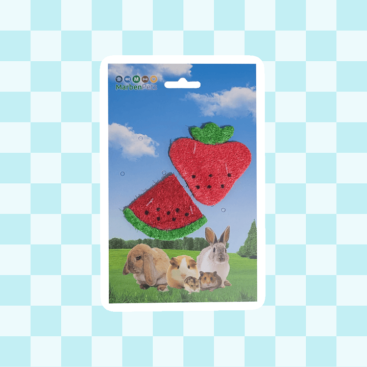 Luffas forma de frutas 2