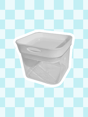 Contenedor hermético para comida u otros