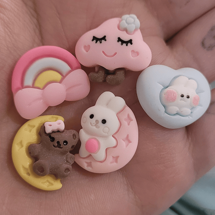 Mini figuritas de resina decoración exterior 6