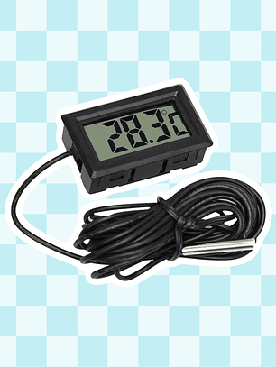 Termómetro digital mini con sonda