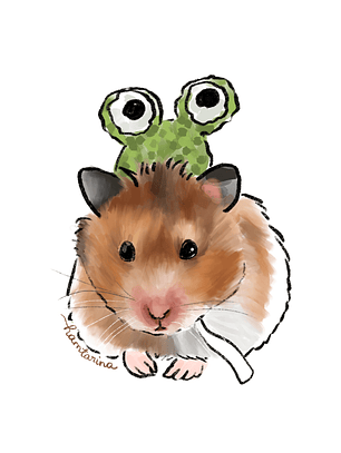 Ilustración digital semi realista