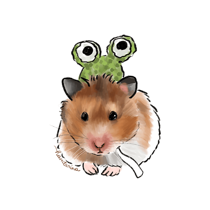 Ilustración digital semi realista 1