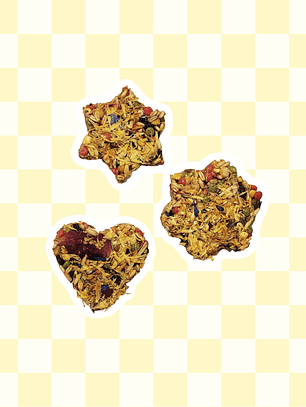 Galletas figuras con flores