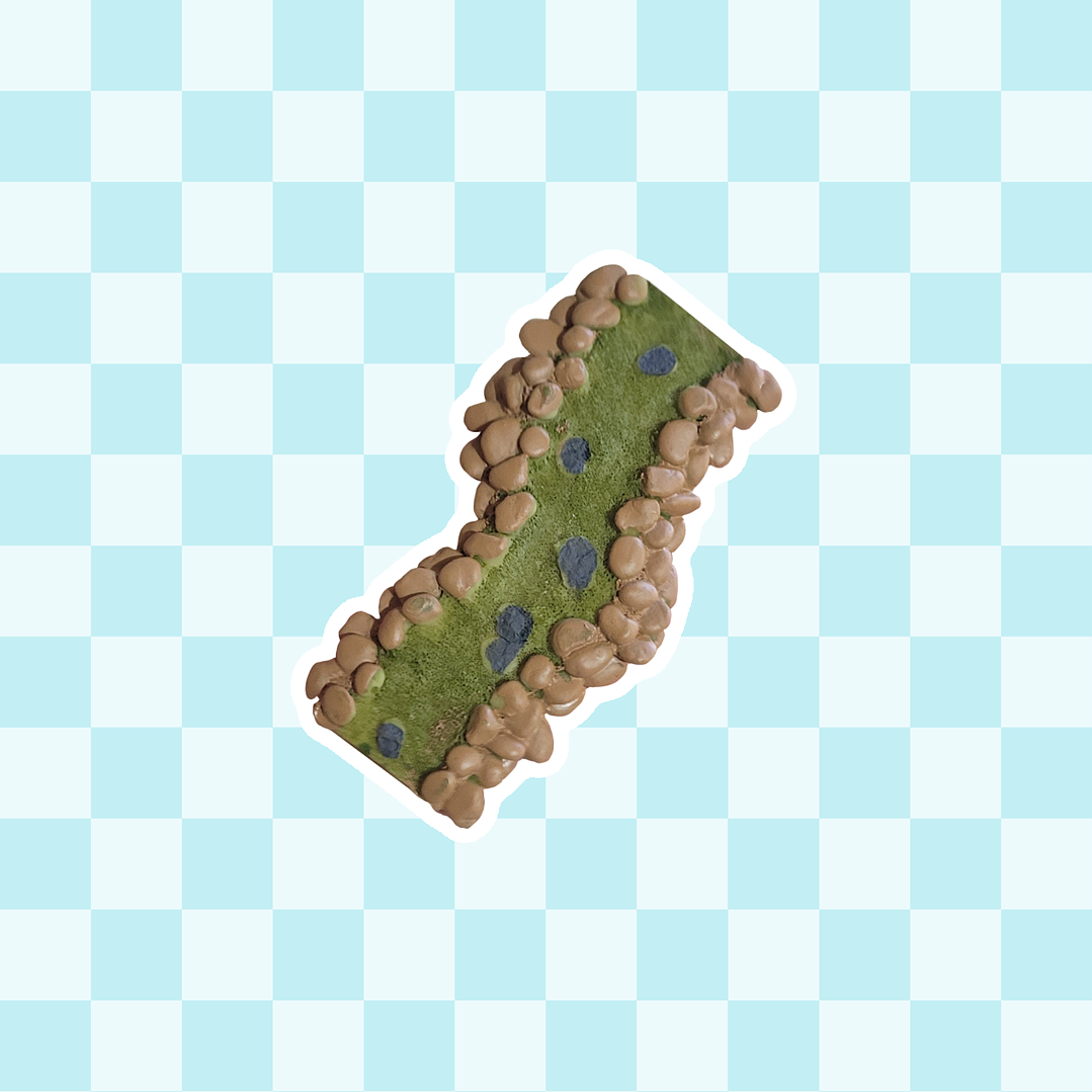 Decoración camino resina 2