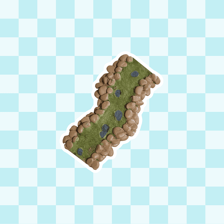 Decoración camino resina 2