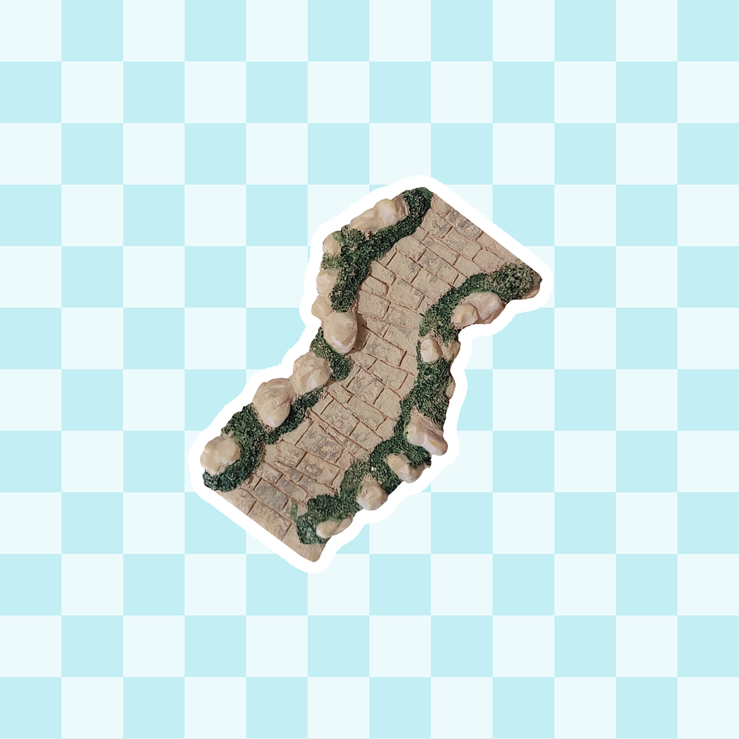 Decoración camino resina 1