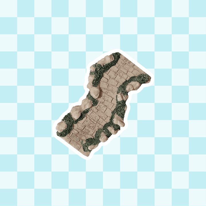 Decoración camino resina 1