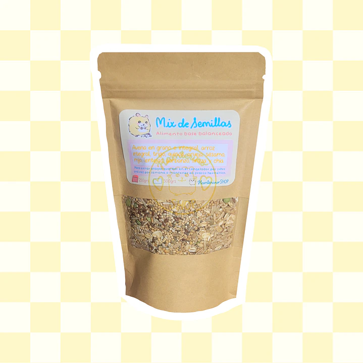 Mix balanceado de 14 Semillas Naturales 2
