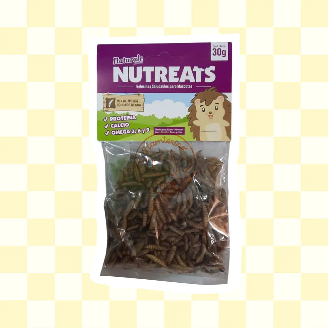 Larvas de Mosca Soldado deshidratadas 30 grs 1