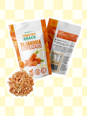 Zanahoria Liofilizada 30 grs