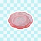 Plato de vidrio flor - Miniatura 1