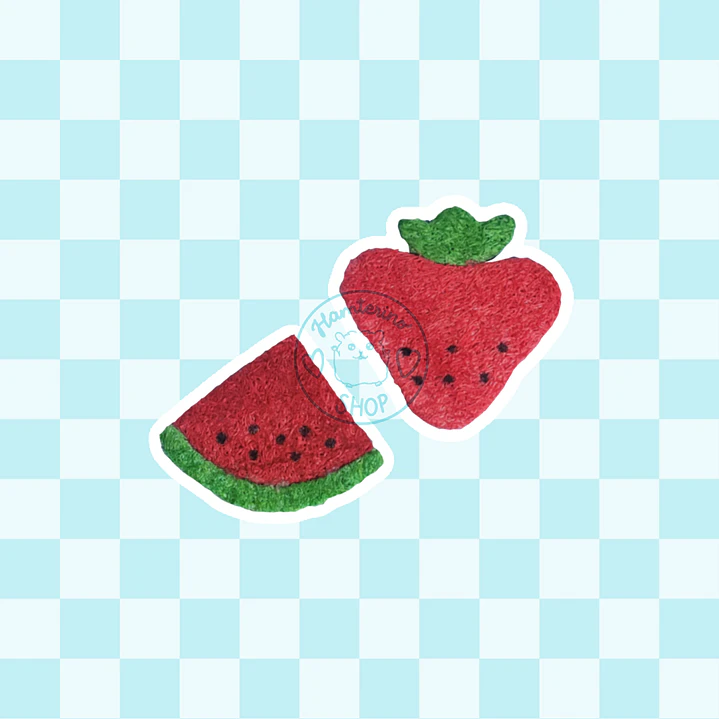 Luffas forma de frutas 1