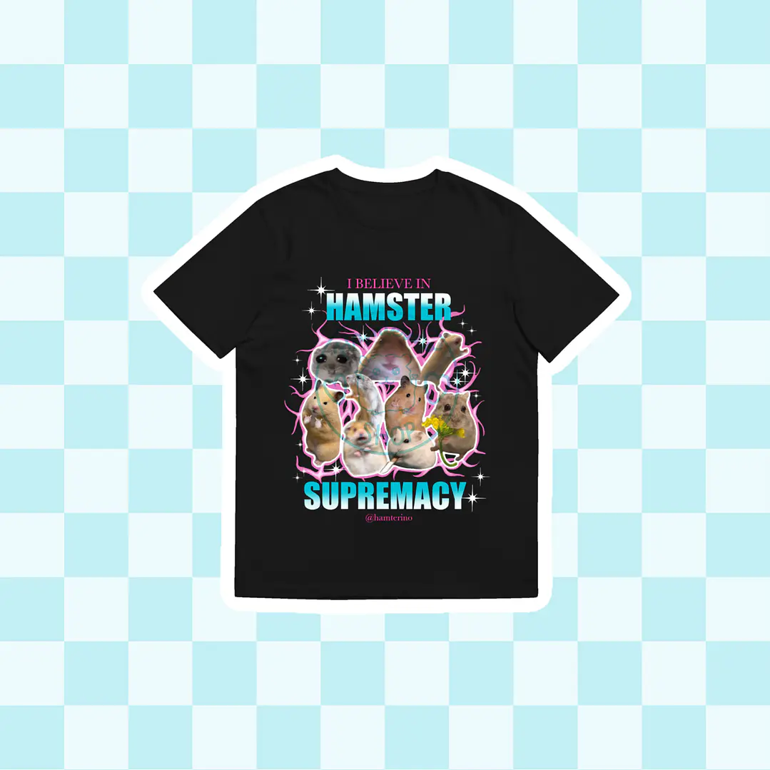 Polera Impresión DTF “Hamster Supremacy” 1