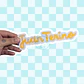Adhesivo personalizado nombre para hábitat - Miniatura 1