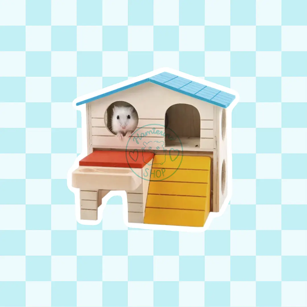 Casita madera 2 niveles 2