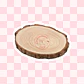 Superficie de rodaja madera de pino - Miniatura 1