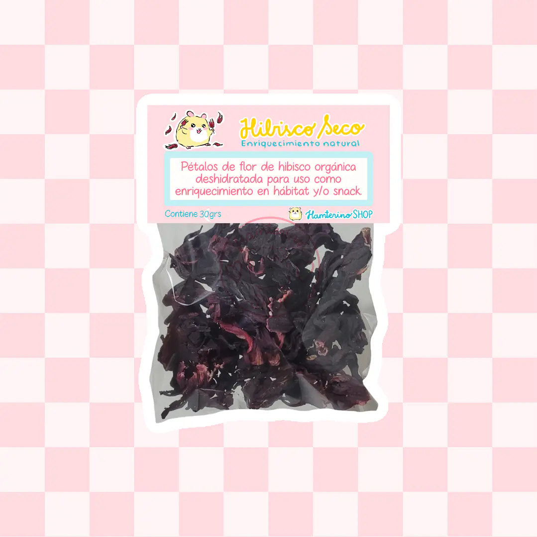 Sobre de flores de Hibisco 30gr 1