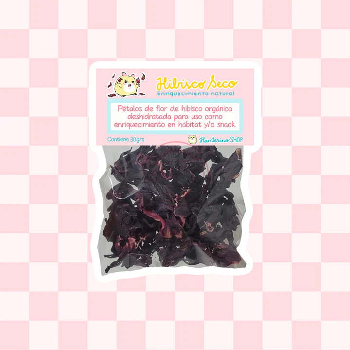 Sobre de flores de Hibisco 30gr 1