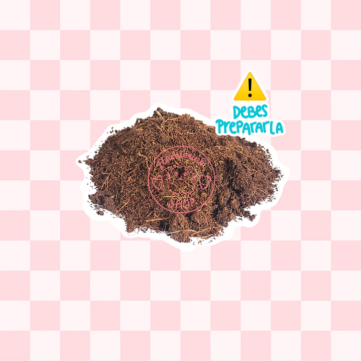 Textura sustrato de coco 1