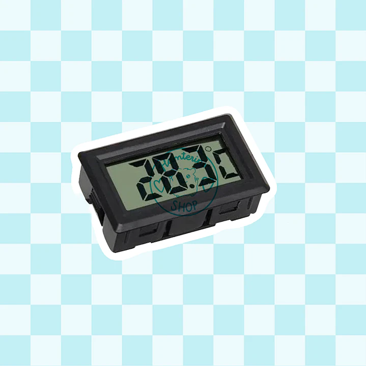 Termómetro ambiental digital mini rectangular 1