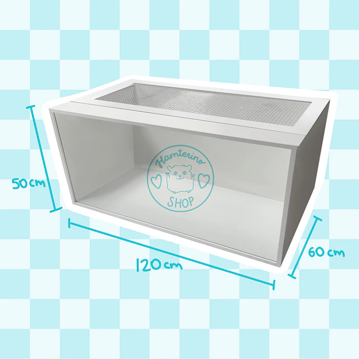 Hábitat terrario para hámster 120x60x50cm LEER DESCRIPCIÓN 2