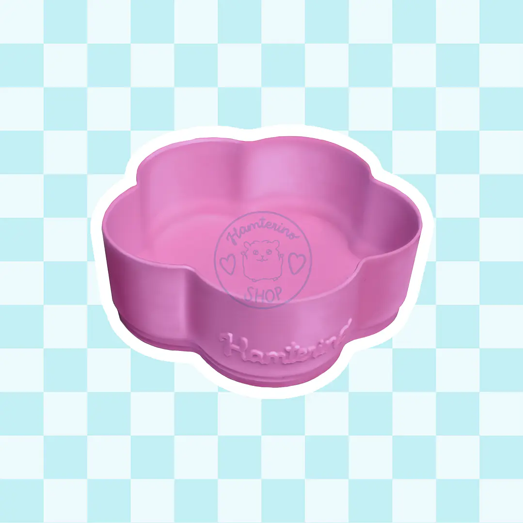 Recipiente forrajeo flor 3D 1