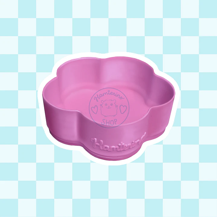 Recipiente forrajeo flor 3D 1