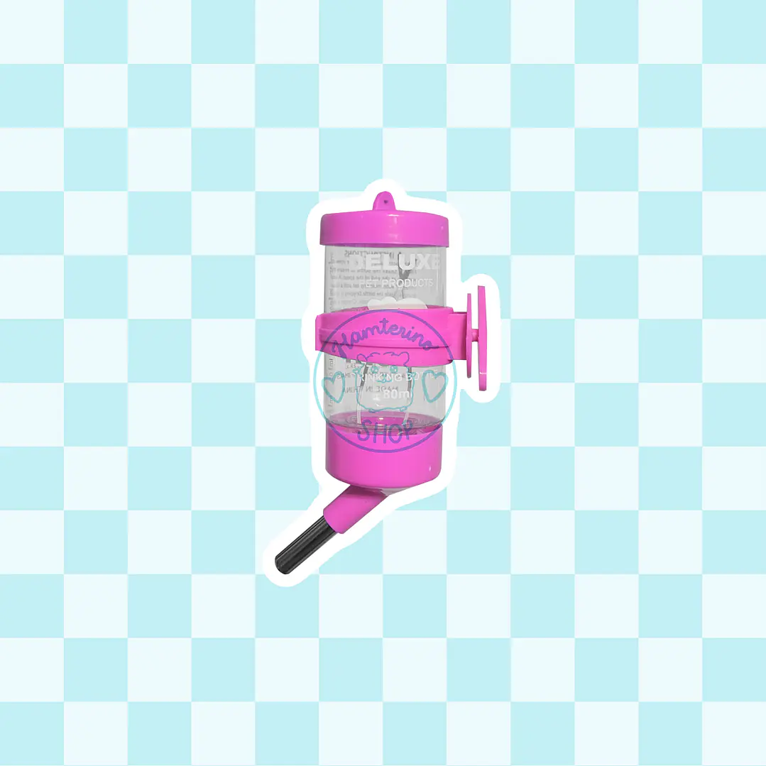 Bebedero botella 80ml fluor 1