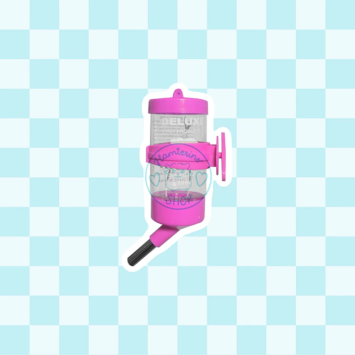 Bebedero botella 80ml fluor 1