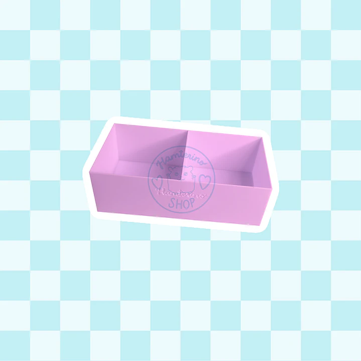 Recipiente texturas doble 3D 2