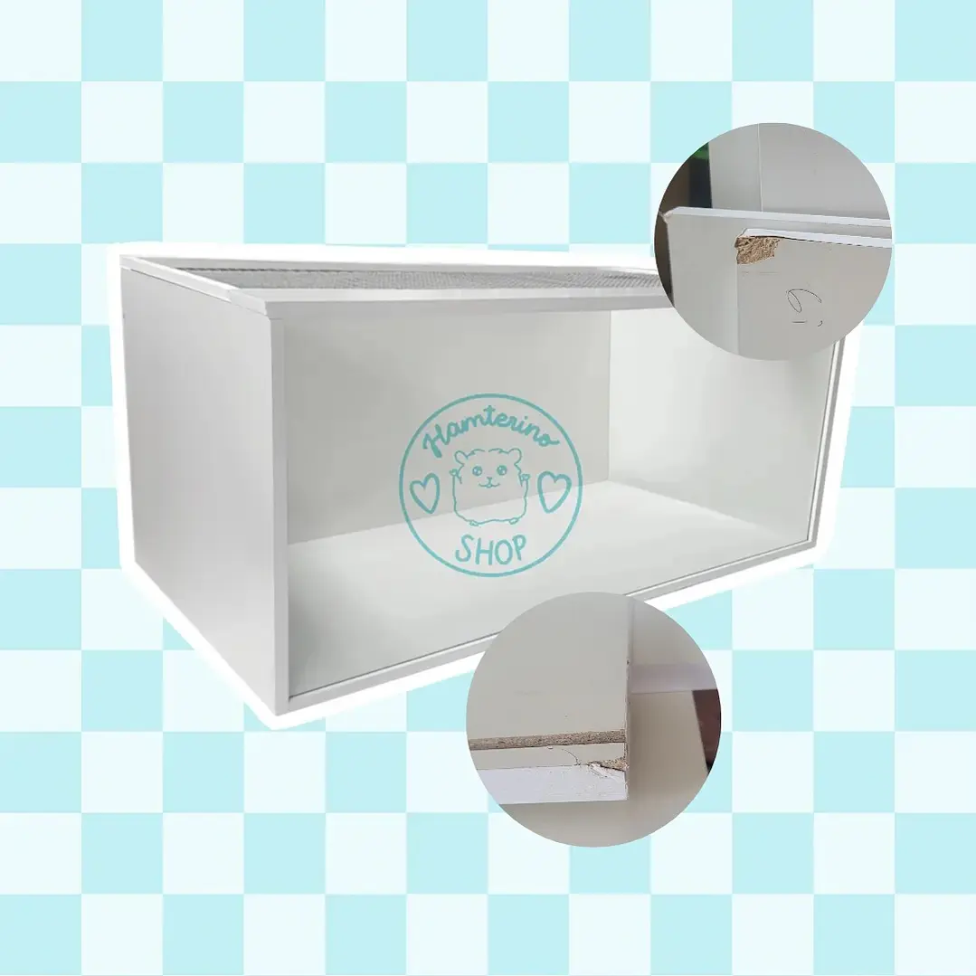Hábitat terrario para hámster 120x60x50cm ⚠️Detalle Estético LEER DESCRIPCIÓN 1