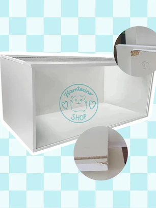 Hábitat terrario para hámster 120x60x50cm ⚠️Detalle Estético LEER DESCRIPCIÓN
