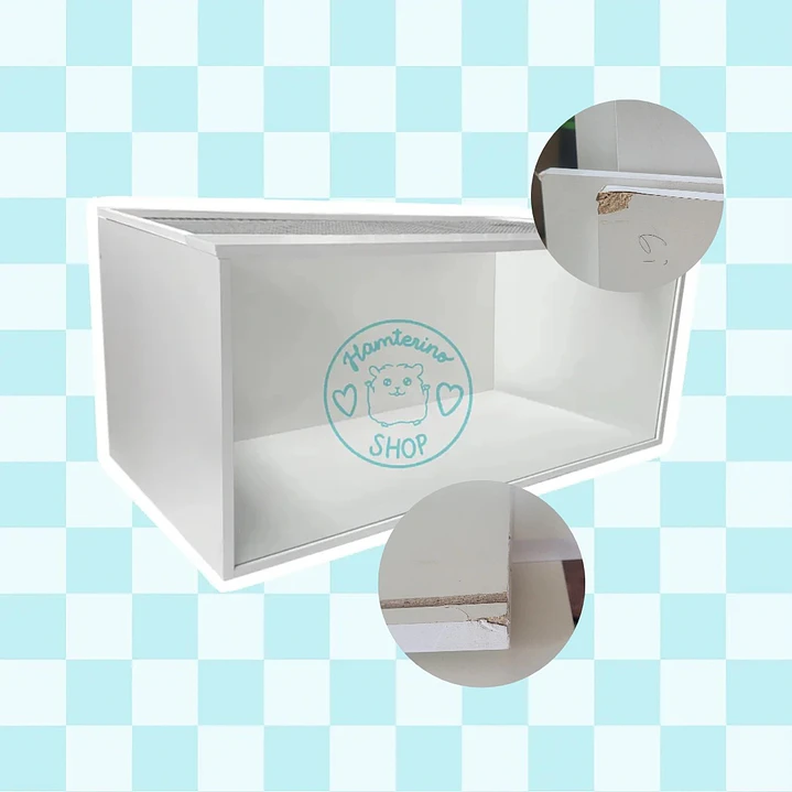 Hábitat terrario para hámster 120x60x50cm ⚠️Detalle Estético LEER DESCRIPCIÓN 1