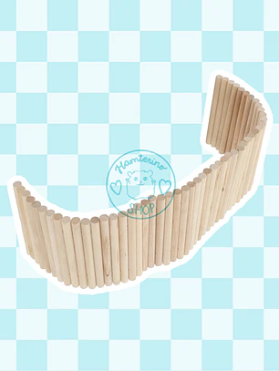 Separador flexible de madera