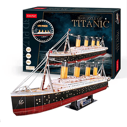 Titanic 3D Led armable Puzzle Cubicfun