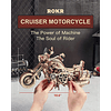 Moto Cruiser de Madera Puzzle 3D Robotime