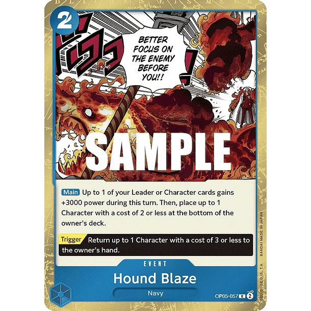 OP05-057 R Hound Blaze